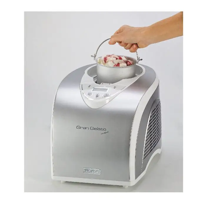 Ariete 0693 Gelatiera compressore 135 W Argento, Bianco , 64545 , Immagine 2