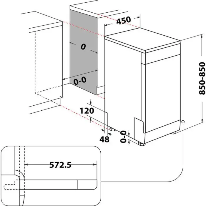 Hotpoint Ariston Lavastoviglie a libera installazione HA3FC10BS7A0S , 158787 , Immagine 8