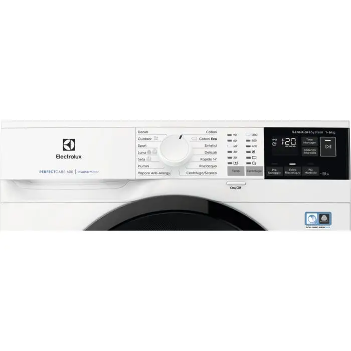 Electrolux EW6S462B lavatrice Caricamento frontale 6 kg 1200 Giri/min D Bianco , 120574 , Immagine 2