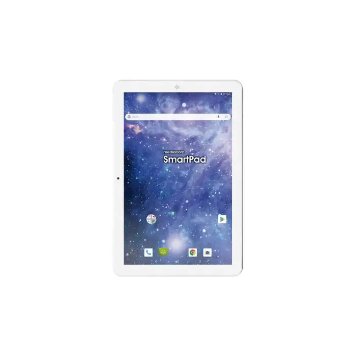 Mediacom SmartPad iyo 10 3G 8 GB 25,6 cm (10.1&quot;) Mediatek 1 GB Wi-Fi 4 (802.11n) Android 8.1 Argento, Bianco , 120154 , Immagine 2