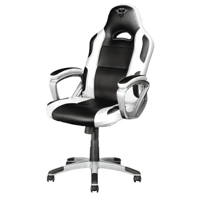 Trust GXT 705W Sedia da gaming per PC Nero, Bianco , 130430 , Immagine 2