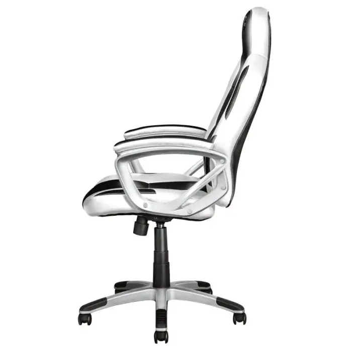 Trust GXT 705W Sedia da gaming per PC Nero, Bianco , 130430 , Immagine 3