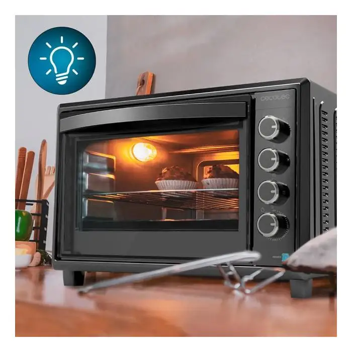 Cecotec Bake&amp;Toast 6090 Black Gyro 60 L 2200 W Nero Grill , 149956 , Immagine 5