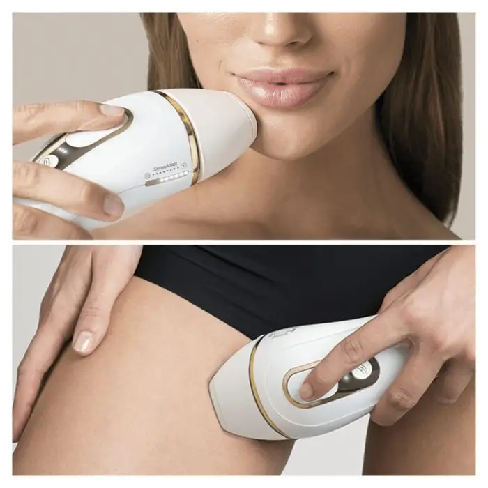 Braun Silk-expert Pro 5 PL5117 Epilatore Luce Pulsata Di Ultima Generazione, IPL, Epilazione Definitiva, Bianco E Oro , 132549 , Immagine 20