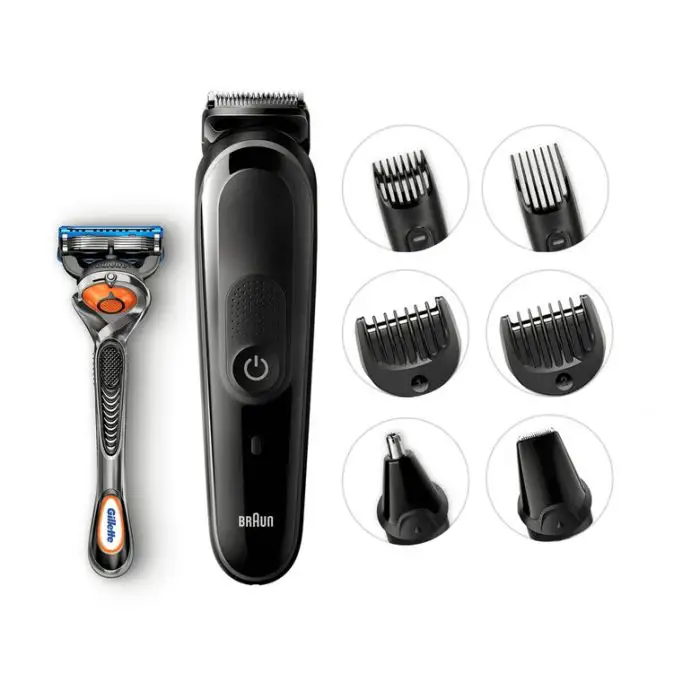 Braun Multigroomer Rifinitore 8-In-1 Tutto-In-1 MGK5060 Rasoio Barba Elettrico, Rifinitore E Tagliacape , 122161 , Immagine 6