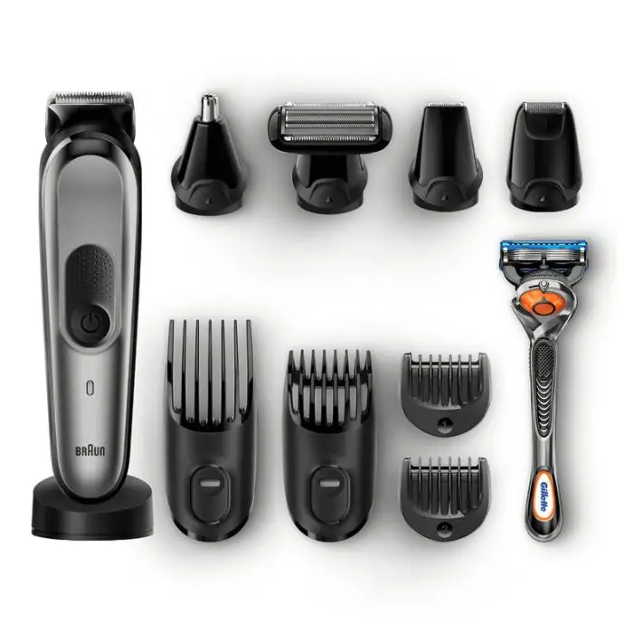 Braun Multigroomer Rifinitore 10-In-1 Tutto-In-1 MGK7021 Rasoio Barba Elettrico, Rifinitore E Tagliacap , 122163 , Immagine 2