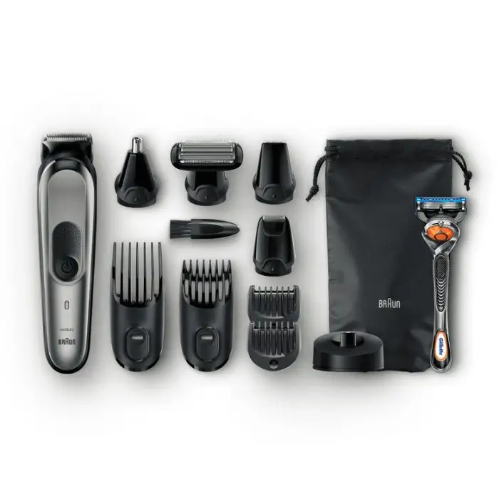 Braun Multigroomer Rifinitore 10-In-1 Tutto-In-1 MGK7021 Rasoio Barba Elettrico, Rifinitore E Tagliacap , 122163 , Immagine 10