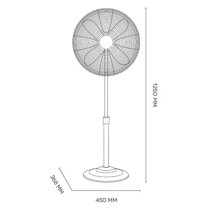 Argoclima PALLADIUM ventilatore Acciaio inossidabile , 121947 , Immagine 4