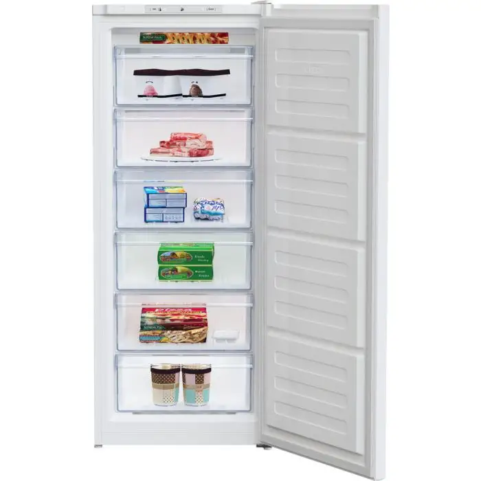 Beko RFSA210K40WN Congelatore Verticale a libera installazione , Classe E, 168 litri , 154754 , Immagine 3