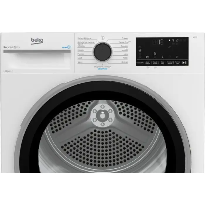 Beko BT3122IS asciugatrice Libera installazione Caricamento frontale 12 kg A++ Bianco , 148536 , Immagine 4