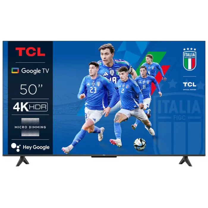 TCL 50P655 Televisione Smart TV 50 Pollici Led 4K Ultra Hd Serie P65 Dolby Audio Google TV , TV , 155914 , Immagine 2
