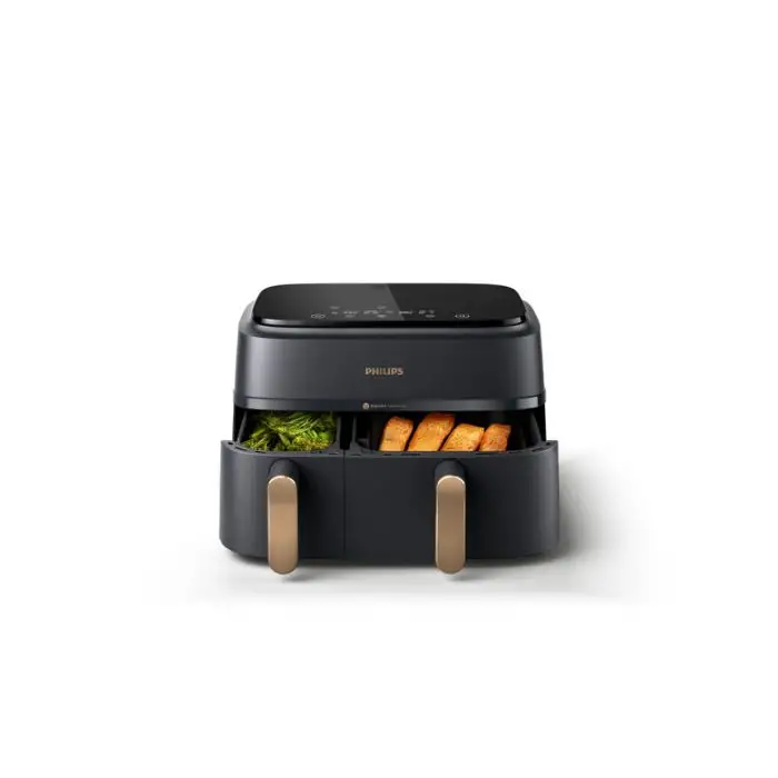 Philips 3000 series Airfryer doppio cestello, friggitrice ad aria da 9.0L, 12 metodi di cottura, App per ricette NA352/00 , 157371 , Immagine 5