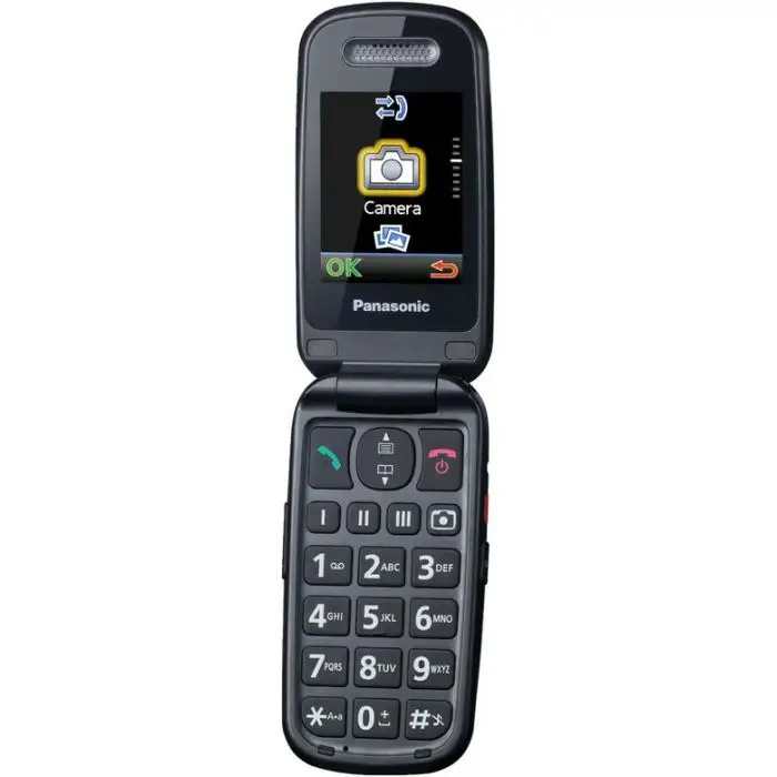 Panasonic KX-TU456 6,1 cm (2.4&quot;) 110 g Rosso Telefono cellulare basico , Smartphone e Cellulari , 123192 , Immagine 9
