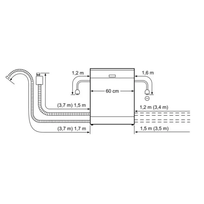 Bosch Serie 4 SMS46MI19E lavastoviglie Libera installazione 14 coperti E , 122981 , Immagine 7