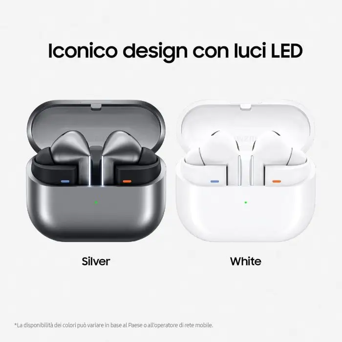 Samsung Galaxy Buds3 Pro Auricolari in-ear True Wireless Cuffie ergonomiche con luce LED Cancellazione attiva del rumore , 154603 , Immagine 2