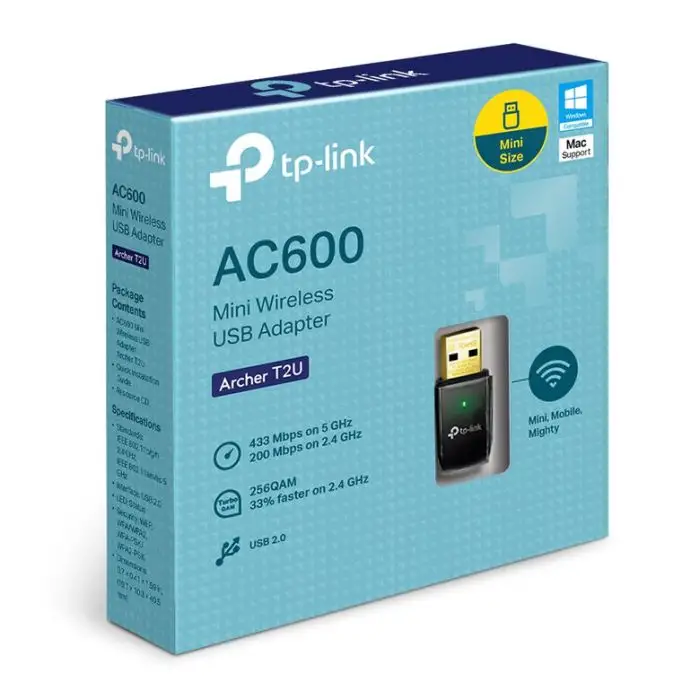 TP-LINK Archer T2U V3 WLAN 433 Mbit/s , 103225 , Immagine 4