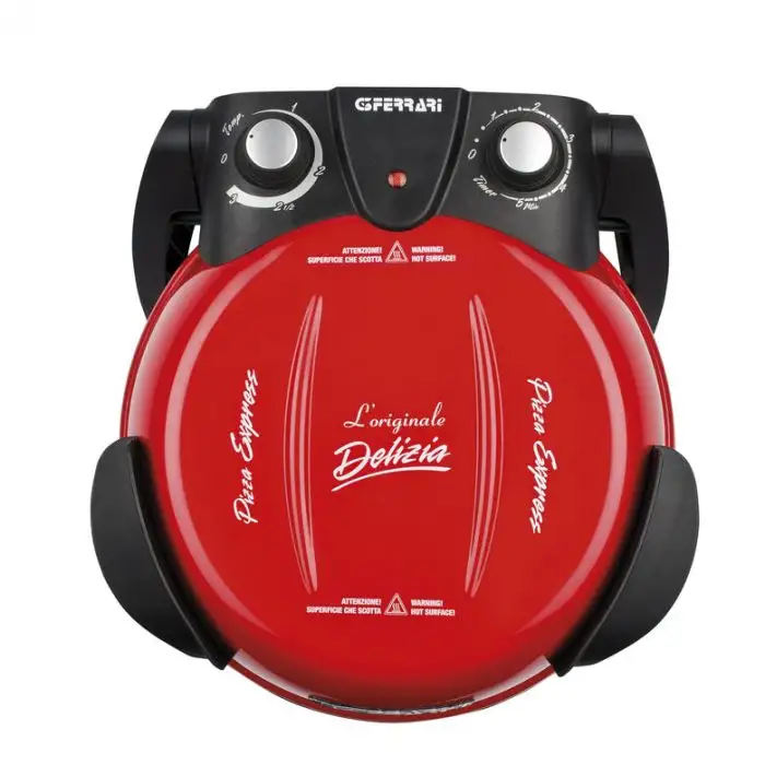 G3 Ferrari Delizia macchina e forno per pizza 1 pizza(e) 1200 W Rosso , 124191 , Immagine 2