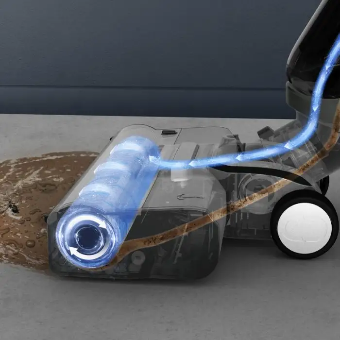 Rowenta X-Clean 4 , Lavapavimenti Senza Fili con Auto-Propulsione e Rilevazione Automatica dello Sporco, Doppio Serbatoio e Sistema di Autopulizia, Autonomia 50&#039; per Tutti i Tipi di Paviment , 156057 , Immagine 5