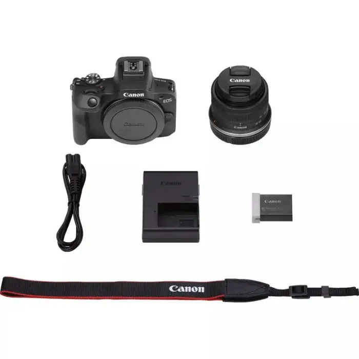 Canon EOS R1001 + RF-S 18-45mm F4.5-6.3 IS STM Kit MILC 24,1 MP CMOS 6000 x 4000 Pixel Nero , 147828 , Immagine 10