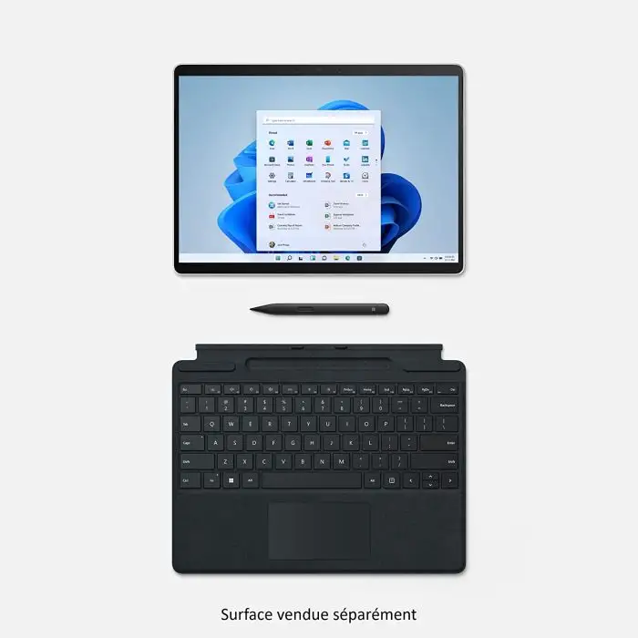 Surface pro signature keyboard - tastiera 8xa-00010 - cover Alcantara Black , 140030 , Immagine 2
