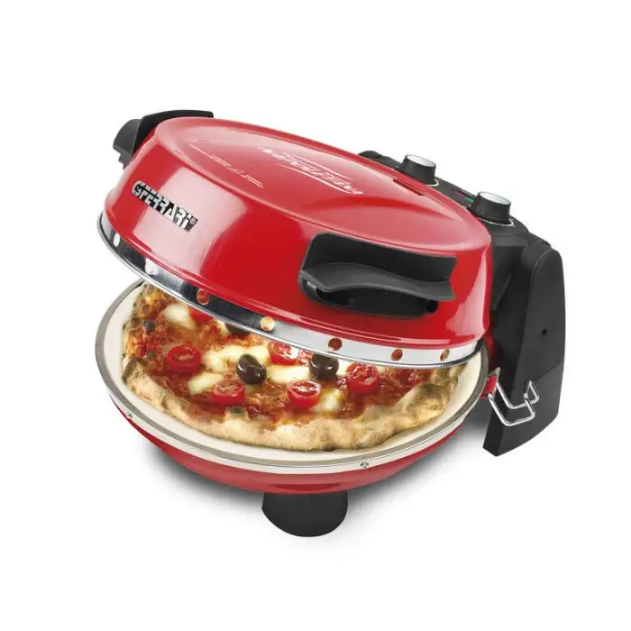 G3 Ferrari Pizzeria Snack Napoletana macchina e forno per pizza 1 pizza(e)  1200 W Nero, Rosso in Offerta Online