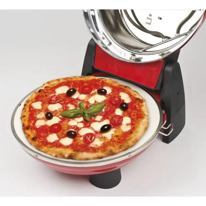 G3 Ferrari Pizzeria Snack Napoletana macchina e forno per pizza 1 pizza(e) 1200 W Nero, Rosso , 124656 , Immagine 9