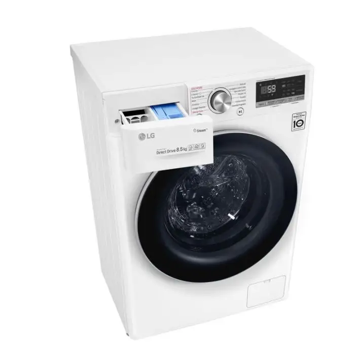 LG F2WV7S8P1 Lavatrice Slim Intelligente AIDD 8.5kg Vapore TurboWash 1400 Giri/min Carica frontale Classe A+++-30% , 125126 , Immagine 8