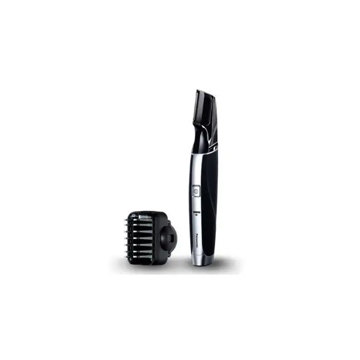 Panasonic ER-GD50, Regolabarba, Lama verticale, Pettine accessorio, 20 step taglio, Lavabile, Nero/Silver , 111510 , Immagine 2