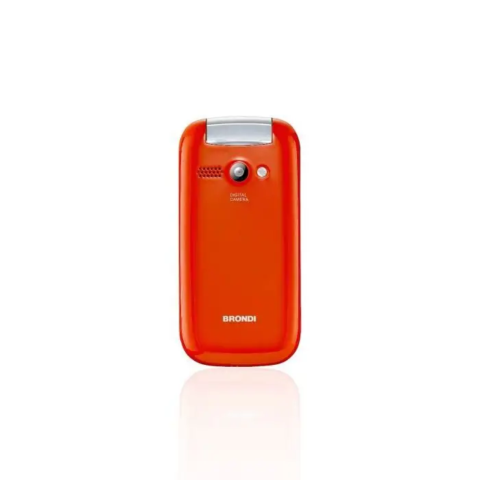 Brondi Stone 6,1 cm (2.4&quot;) 86 g Arancione Telefono cellulare basico , 125040 , Immagine 5