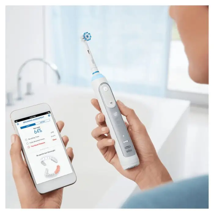 Oral-B Genius 8600 Spazzolino Elettrico Argento , 119286 , Immagine 12