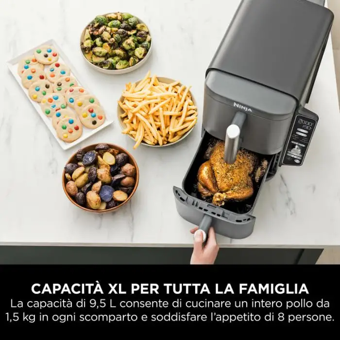 Ninja Friggitrice ad aria Double Stack XL da 9,5 L SL400EU , 158074 , Immagine 15