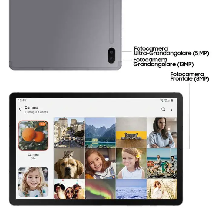 Samsung Galaxy Tab S6 , Grey, 10.5&quot;, Wi-Fi/LTE, 128GB , 125416 , Immagine 6
