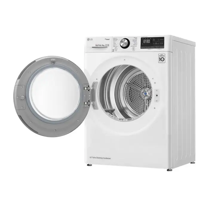 LG RC90V9AV2W Asciugatrice 9 kg Pompa di Calore Libera installazione Carica frontale A+++ , 125134 , Immagine 13