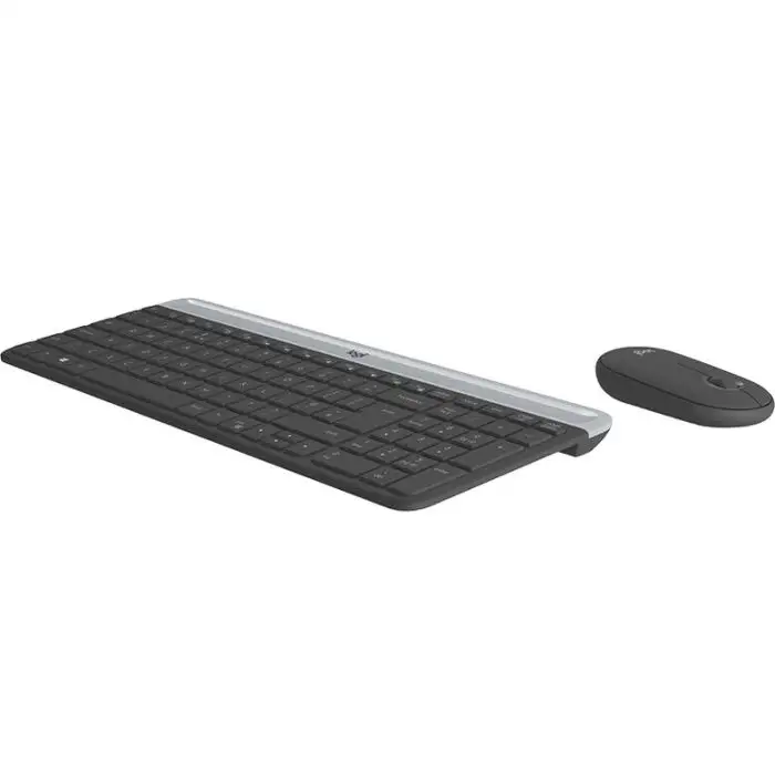 Logitech Slim Wireless Combo MK470 tastiera RF Wireless QWERTY Italiano Grafite , 127084 , Immagine 2