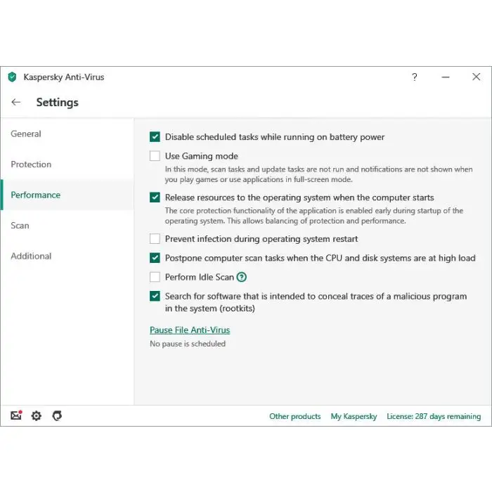 Kaspersky Lab Anti-Virus 2019 ITA Licenza completa 1 licenza/e 1 anno/i , 117898 , Immagine 4