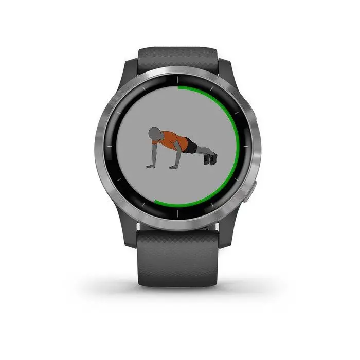 Garmin vívoactive 4 3,3 cm (1.3&quot;) 45 mm MIP Argento GPS (satellitare) , 134770 , Immagine 6