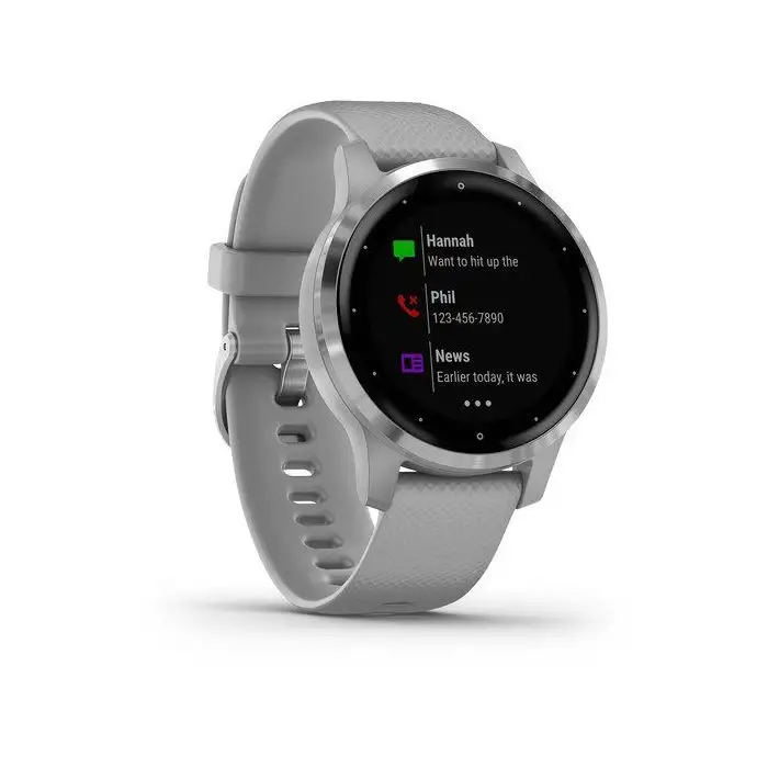 Garmin vívoactive 4s 2,79 cm (1.1&quot;) 40 mm Argento GPS (satellitare) , 126226 , Immagine 3