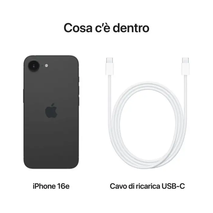 Apple iPhone 16e 128GB Nero , 157919 , Immagine 9