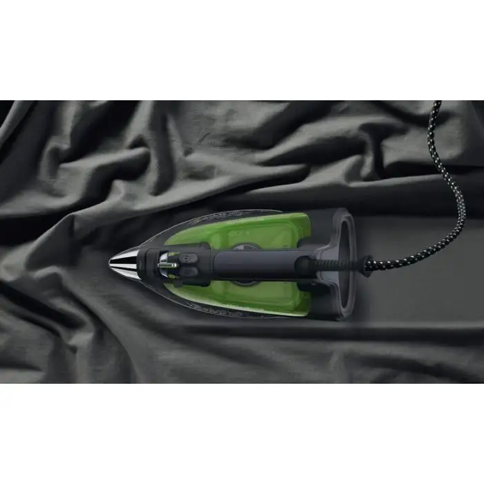 Rowenta Eco Intelligence DW6030 Ferro da Stiro a Vapore, 2500 W, Plastica, Nero/Verde , 126759 , Immagine 7