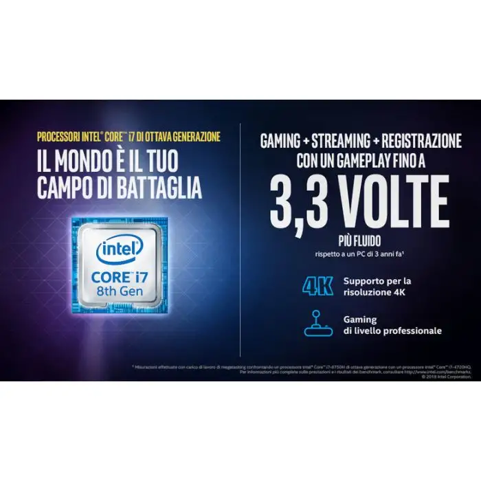 ASUS VivoBook Pro N580GD-E4368T notebook Computer portatile 39,6 cm (15.6&quot;) Full HD Intel® Core™ i7 di ottava generazione 16 GB DDR4-SDRAM 256 GB SSD NVIDIA® GeForce® GTX 1050 Wi-Fi 5 (802.1 , 120707 , Immagine 10
