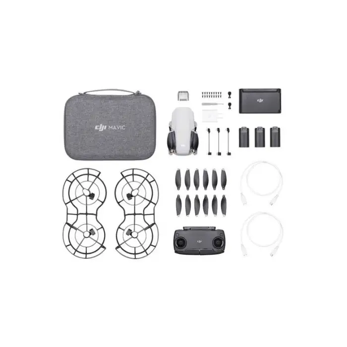 DJI Mavic Mini Fly More Combo Drone 4 rotori Quadrirotore 12 MP 2720 x 1530 Pixel 2400 mAh Nero, Bianco , 128502 , Immagine 7