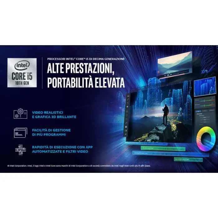 DELL Vostro 3590 Computer portatile 39,6 cm (15.6&quot;) Full HD Intel® Core™ i5 di decima generazione 8 GB DDR4-SDRAM 256 GB SSD Wi-Fi 5 (802.11ac) Windows 10 Pro Nero , 128283 , Immagine 6