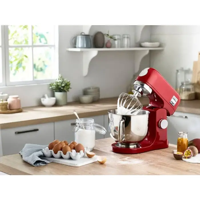 Kenwood KMX750AR robot da cucina 1000 W 5 L Rosso, Acciaio inossidabile , 131152 , Immagine 5
