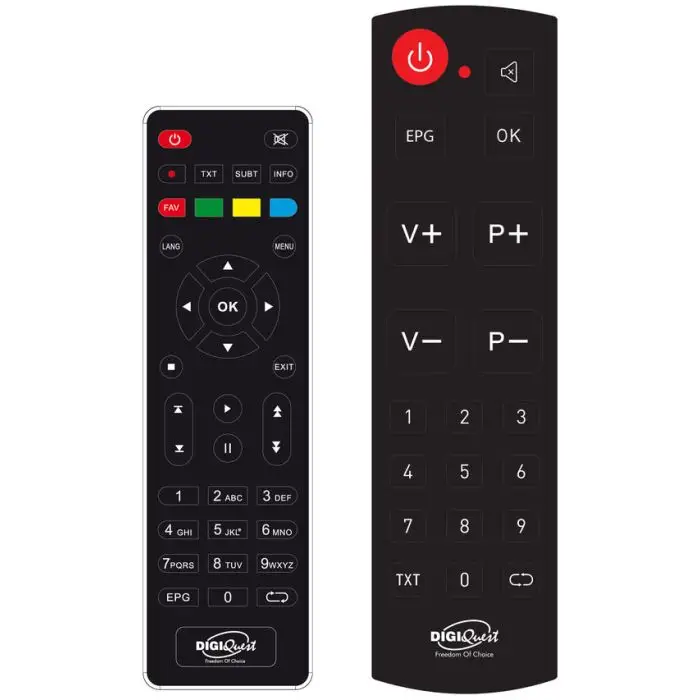 Digiquest DGQ990 HD - Decoder Terrestre Full HD REC - Doppio Telecomando , 130664 , Immagine 3