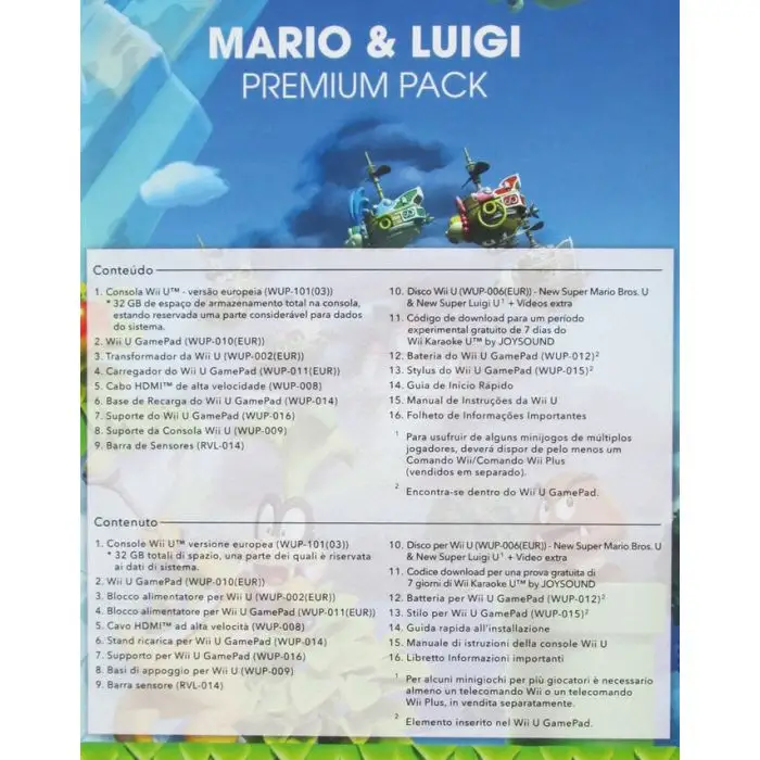 Nintendo Console Wii U Mario &amp; Luigi Premium Pack , 93412 , Immagine 2