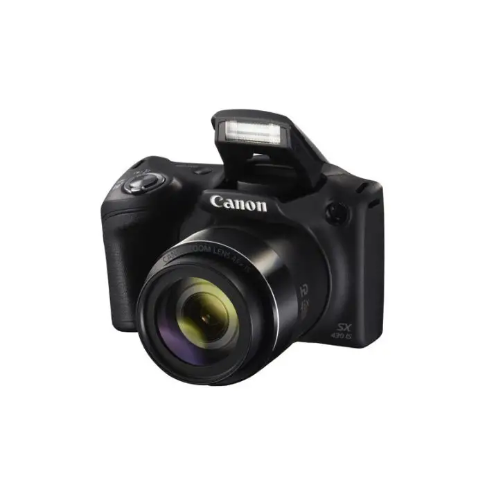 Canon PowerShot SX432 IS 1/2.3&quot; Fotocamera Bridge 20,5 MP CCD 5152 x 3864 Pixel Nero , 109070 , Immagine 3