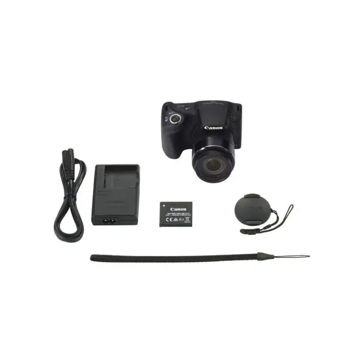 Canon PowerShot SX432 IS 1/2.3&quot; Fotocamera Bridge 20,5 MP CCD 5152 x 3864 Pixel Nero , 109070 , Immagine 2