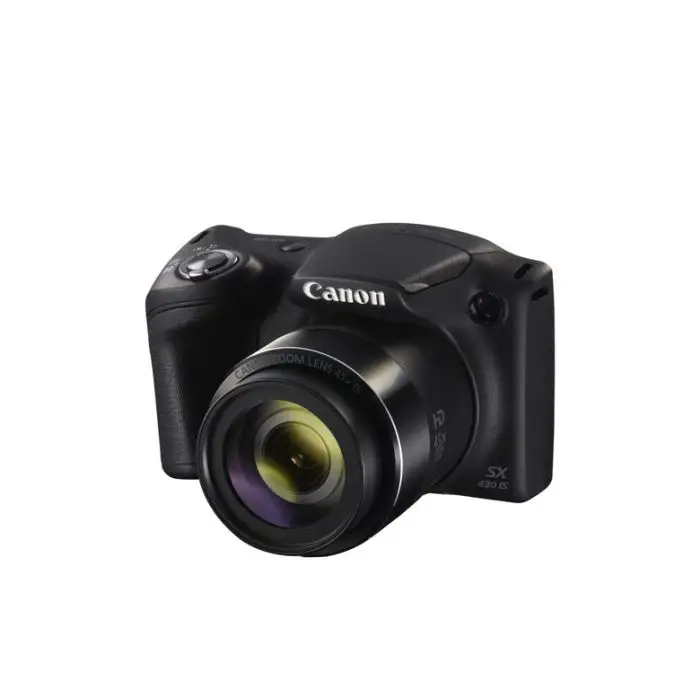 Canon PowerShot SX432 IS 1/2.3&quot; Fotocamera Bridge 20,5 MP CCD 5152 x 3864 Pixel Nero , 109070 , Immagine 4
