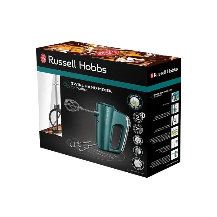 Russell Hobbs 25891-56 sbattitore Sbattitore manuale 350 W Turchese , 129519 , Immagine 5