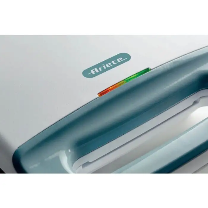 Ariete 1971 Sandwich Maker Breakfast, Piastra elettrica per toast, sandwich e panini, 750W, Piastre fisse grill, Rivestimento antiaderente, Posizione e riponimento verticale, White 1971/01 , 147821 , Immagine 4